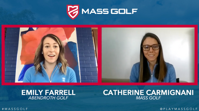 Emily Farrell featured on Faces of Mass Golf Podcast