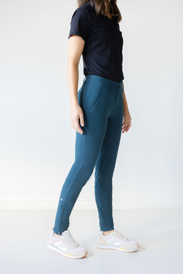 Perfectly Imperfect Peggy Pant Professional Jogger in Jade