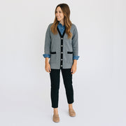 Polly Oversized Cardigan in Grey