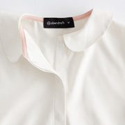 Beth Button-Up in Winter White