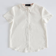 Beth Button-Up in Winter White