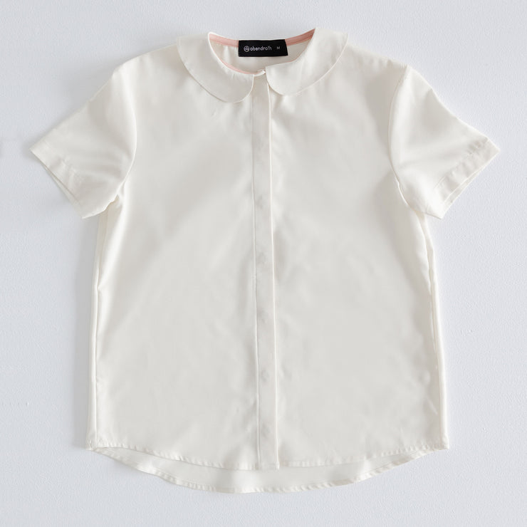 Beth Button-Up in Winter White