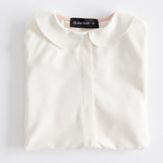Beth Button-Up in Winter White