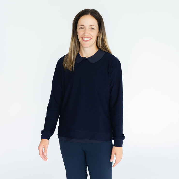 Drew Crew in Navy Blazer