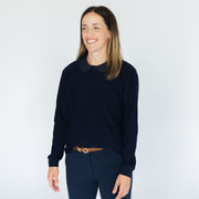Drew Crew in Navy Blazer