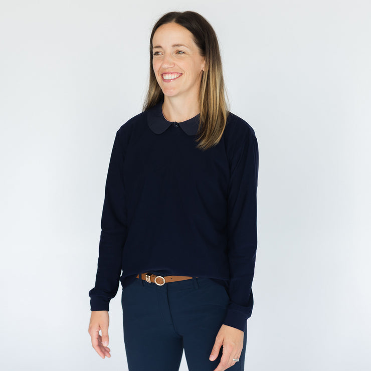 Drew Crew in Navy Blazer